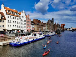 Zdjęcie portu nad Motławą